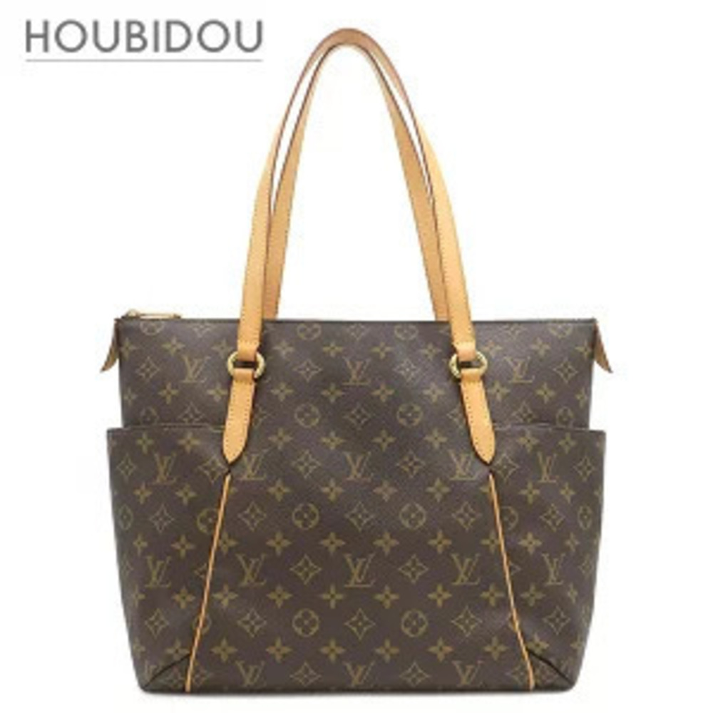 Louis Vuitton Totally Tote Bag Monogram Canvas Brown Shoulder